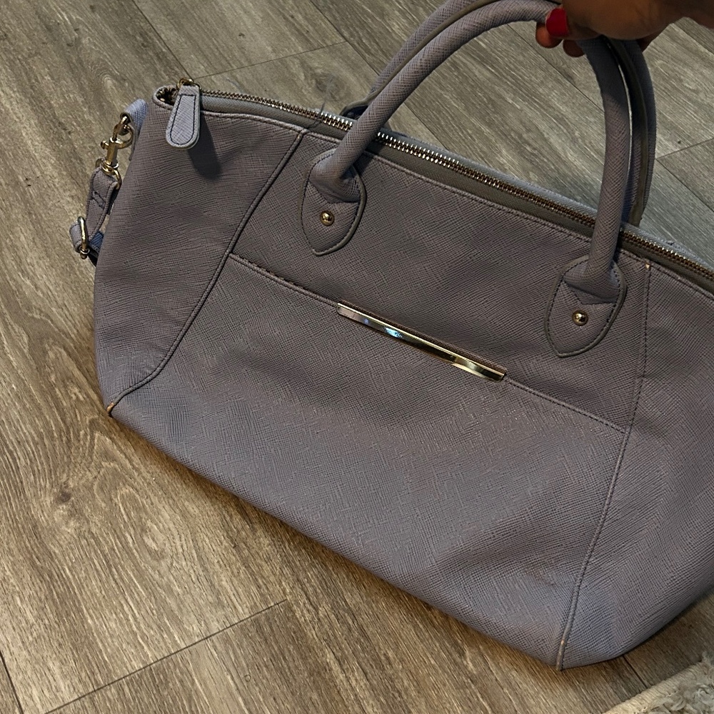 Just Fab Baby Blue Handbag